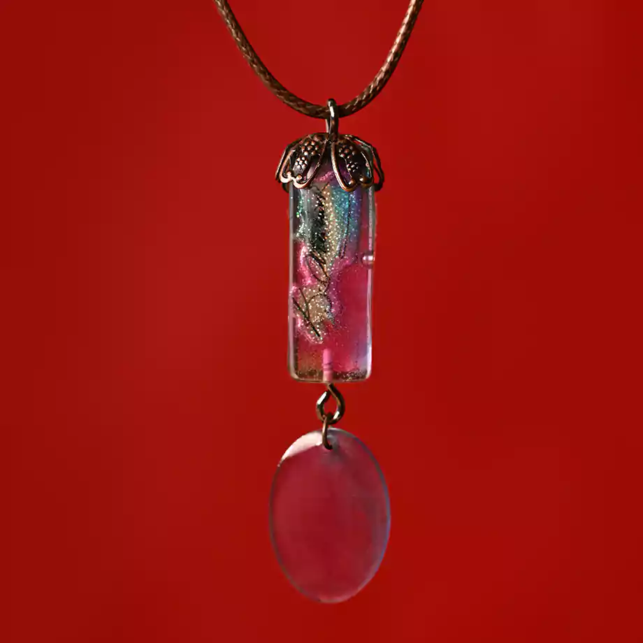 Atatürk İmzalı Aura Kolye - Görsel 3