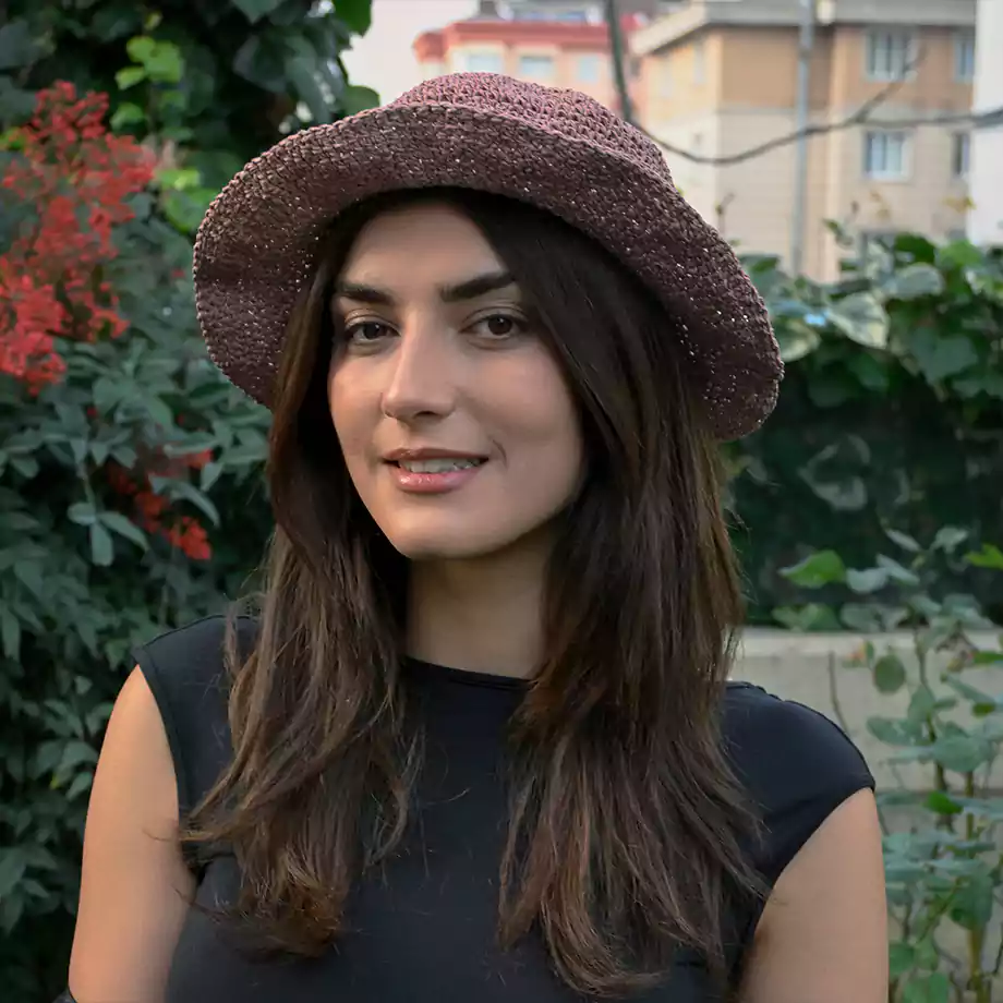 Terra Weave | Hasır Tonlu El Örgüsü Şapka - Görsel 3