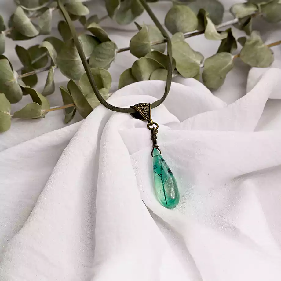 Mystic Seal | Damlalı Spiritüel Kolye - Görsel 3