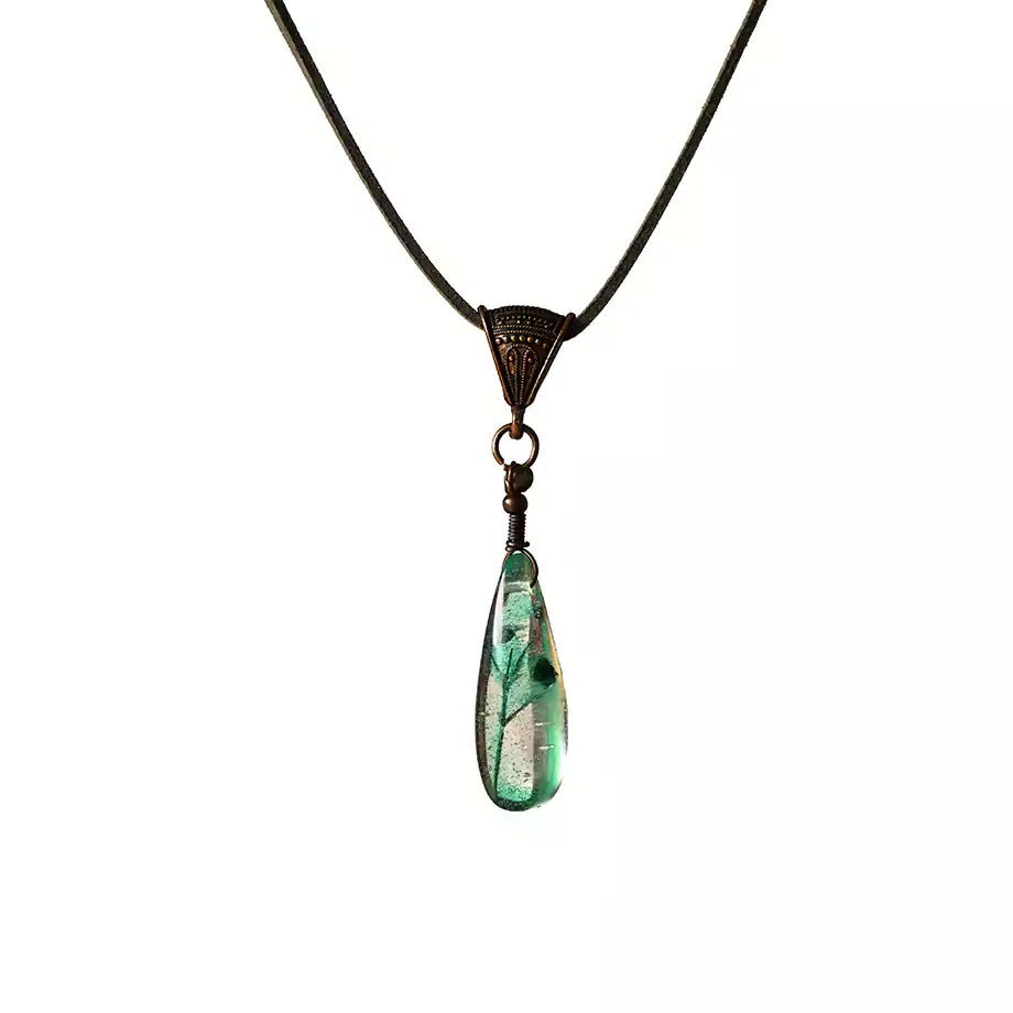 Mystic Seal | Damlalı Spiritüel Kolye - Görsel 2