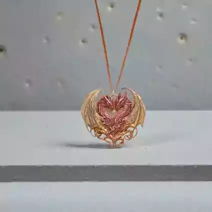 Ateşin Kalbi – Ejder Ikilisinin Uyanışı” Kolye