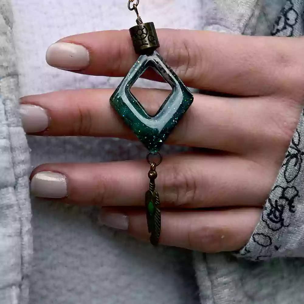 Anahata Geçidi | Tüy Bilgeliği Kolye - Görsel 3